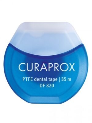 CURAPROX tarpdančių siūlas-juostelė DF 820, 35 m